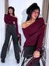 Tops "WISHBONE 2502" - BORDO